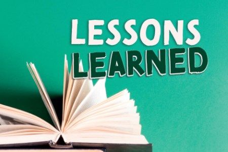 Lessons learned