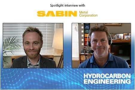 Hydrocarbon Engineering Spotlight with Sabin Metal Corp.